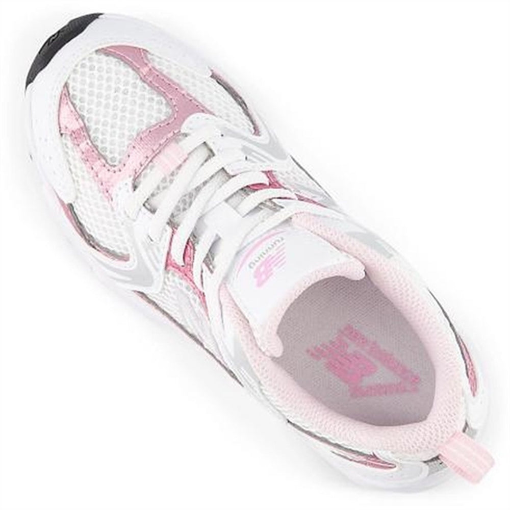 Køb New Balance 530 Kids Bungee Lace Sneakers White