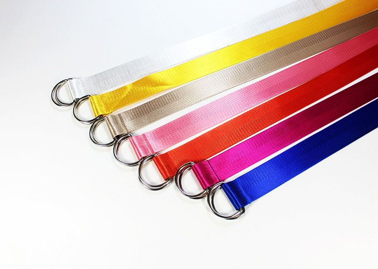 Rofuka - Dubbele D-ring canvas riem