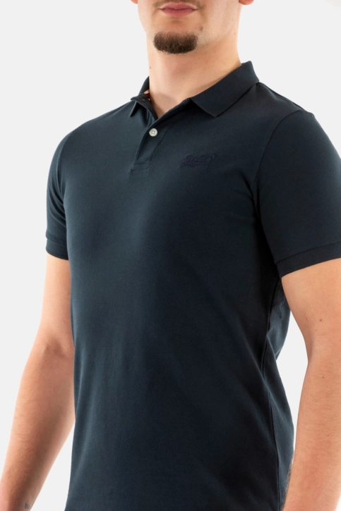 Polos superdry classic pique 98t eclipse navy