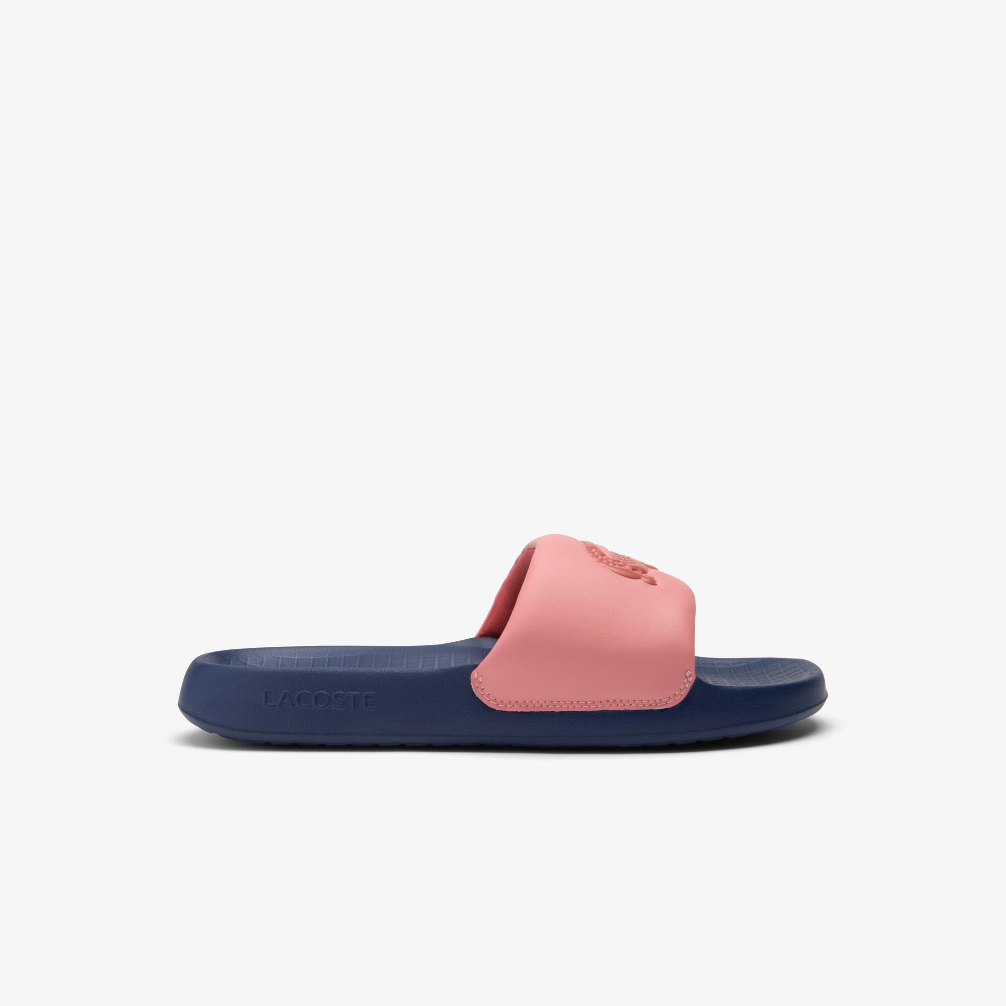Claquettes Serve Slide 1.0 homme Claquettes & Sandales - Rose - Lacoste - Homme