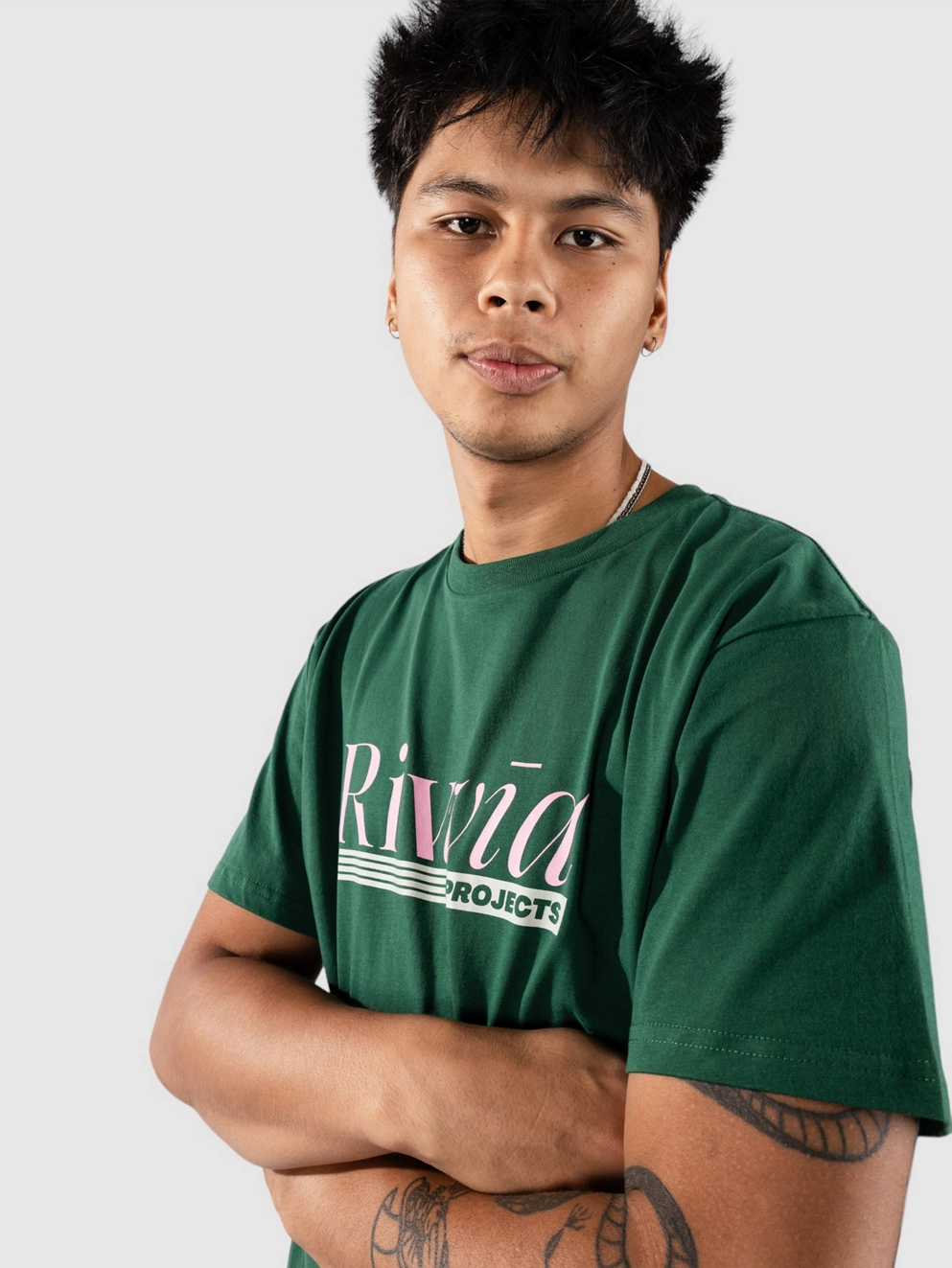 Rivvia Projects Speedway T-Shirt dark forest