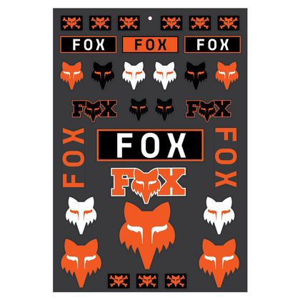 Planche de stickers Fox LEGACY TRACK PACK - Orange