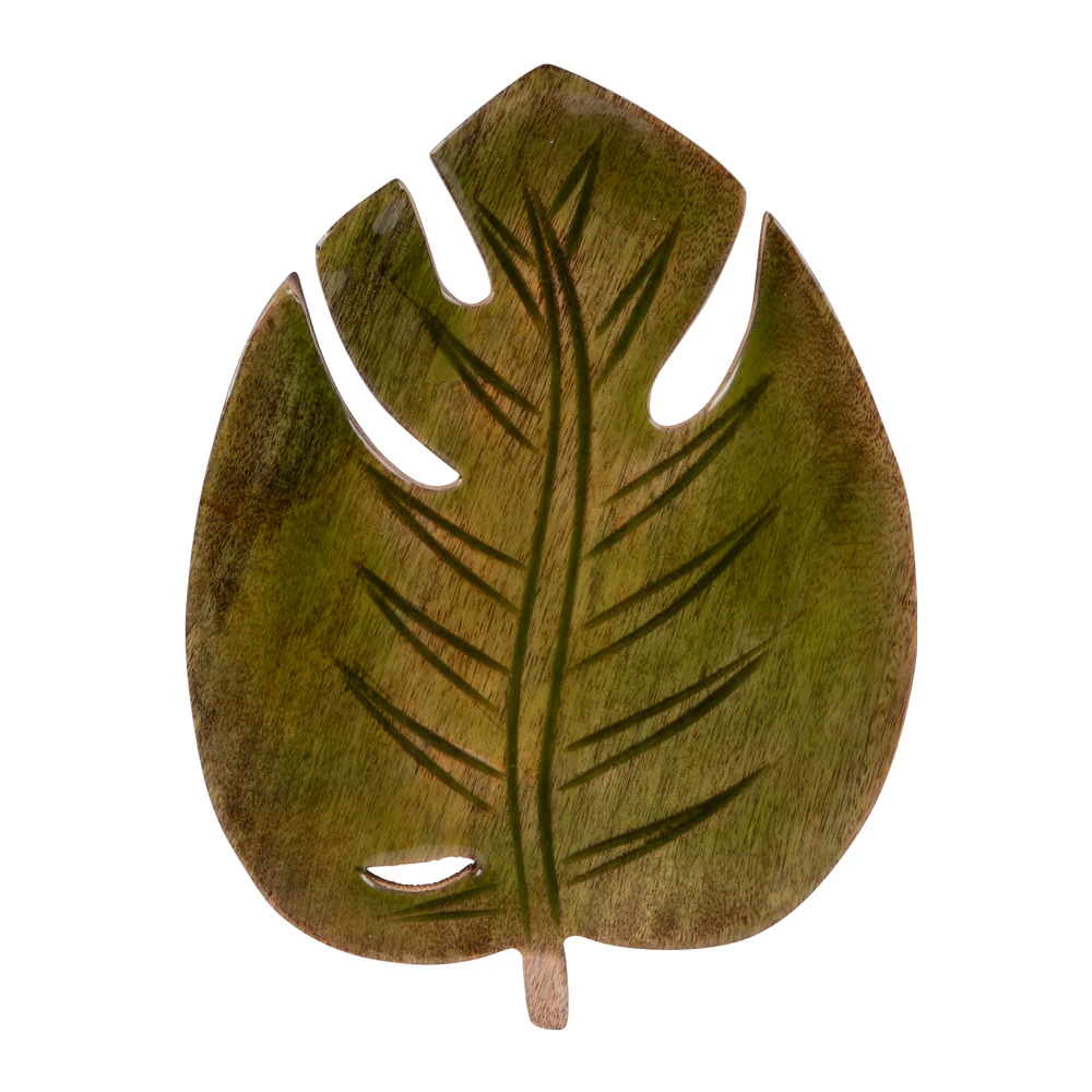 Planche feuille Tropical 26,7x20,2 cm Table passion