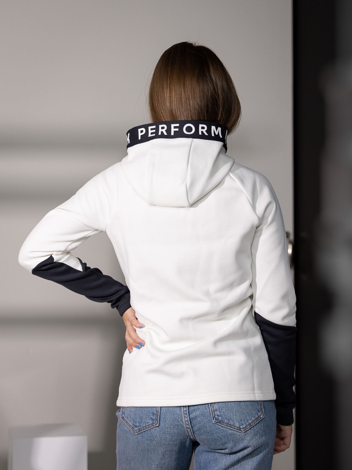 W Rider Zip Hood Jacket
