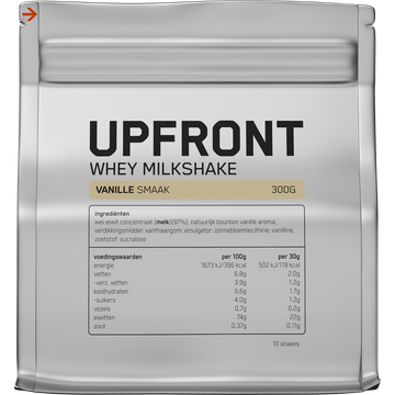 Upfront Whey Milkshake Vanille 300g
