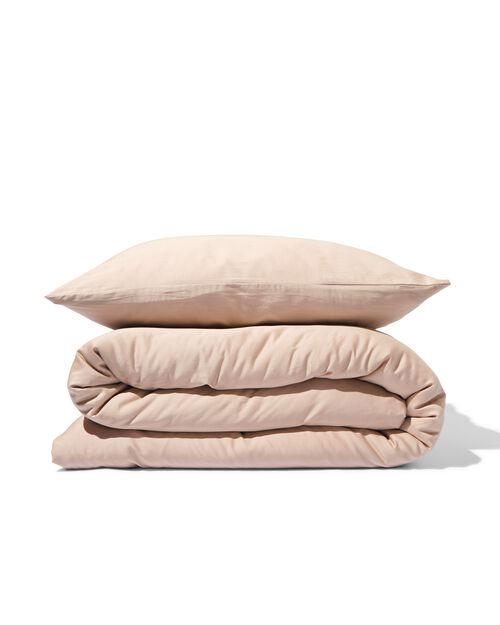 housse de couette satin 140x200/220 uni taupe