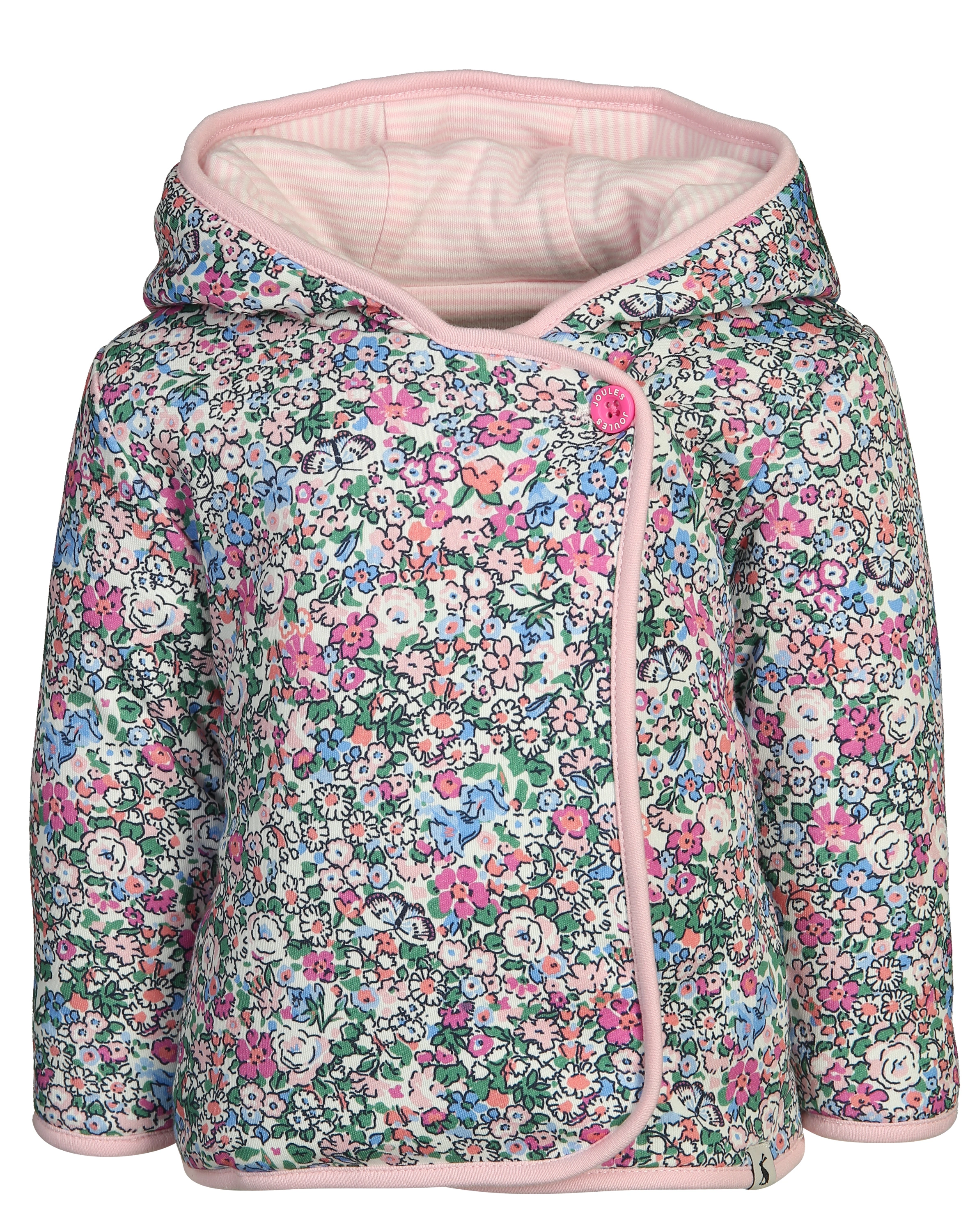 Kapuzenjacke REVERSE - BFLY zum Wenden in bunt