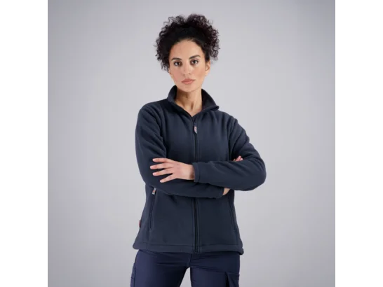 Veste polaire de travail zippée femme Job    Würth MODYF marine