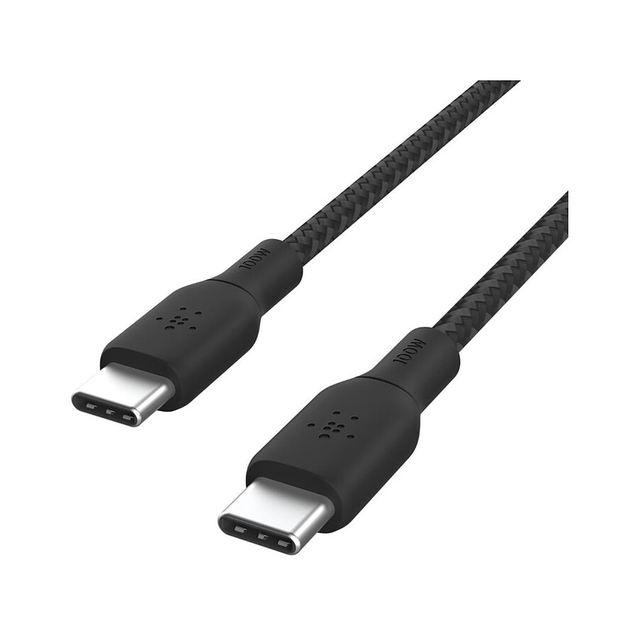 Belkin Câble USB-C vers USB-C renforcé (noir) - 2 m