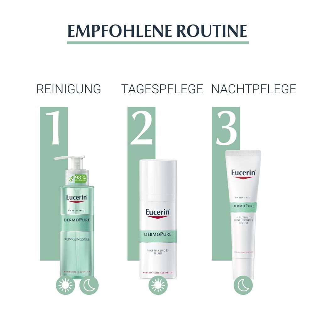 Eucerin® DermoPure Hautbilderneuerndes Serum gegen unreine Haut – Reduziert Unreinheiten nachhaltig