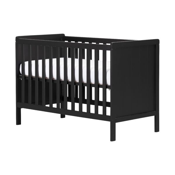 Europe Baby Ralph Babykamer Zwart | Bed 60 x 120 cm   Commode