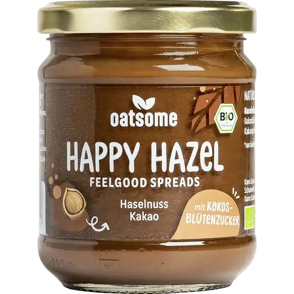 Bio Feelgood Spread Happy Hazel Brotaufstrich
