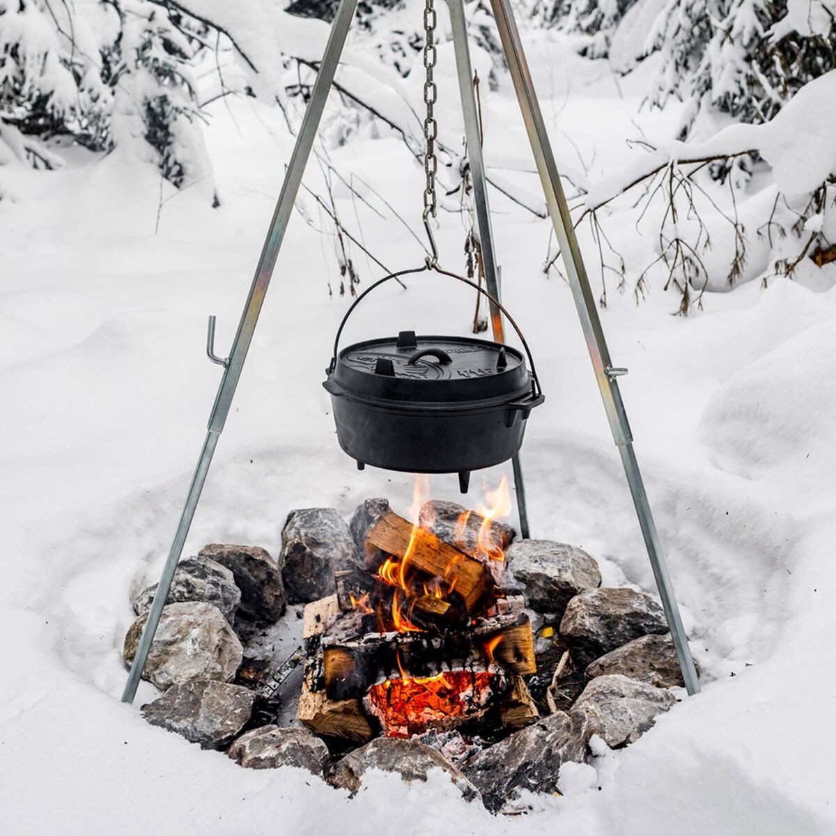 Dutch Oven FT6, med ben