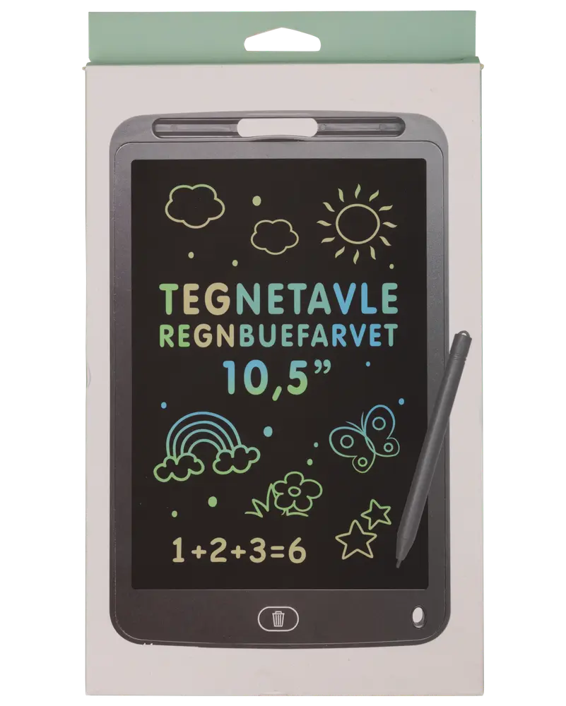 Skrive- og tegnetavle LCD 10,5''