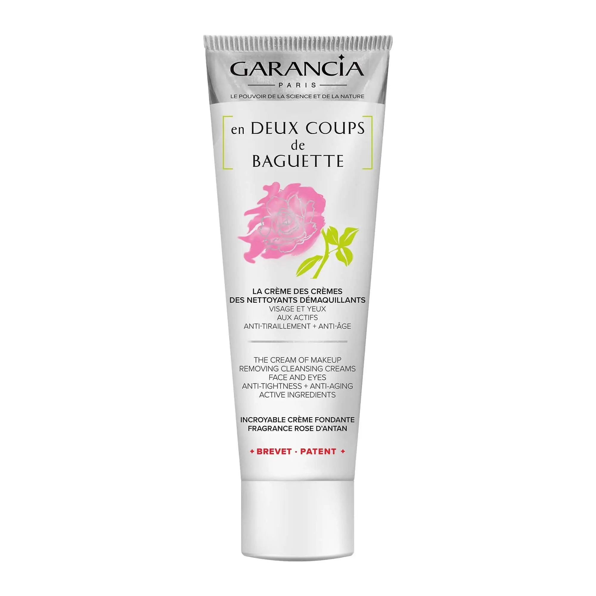 Garancia - en deux coups de baguette rosedémaquillant crème anti-âge & anti-tiraillement120g - Nouveautés