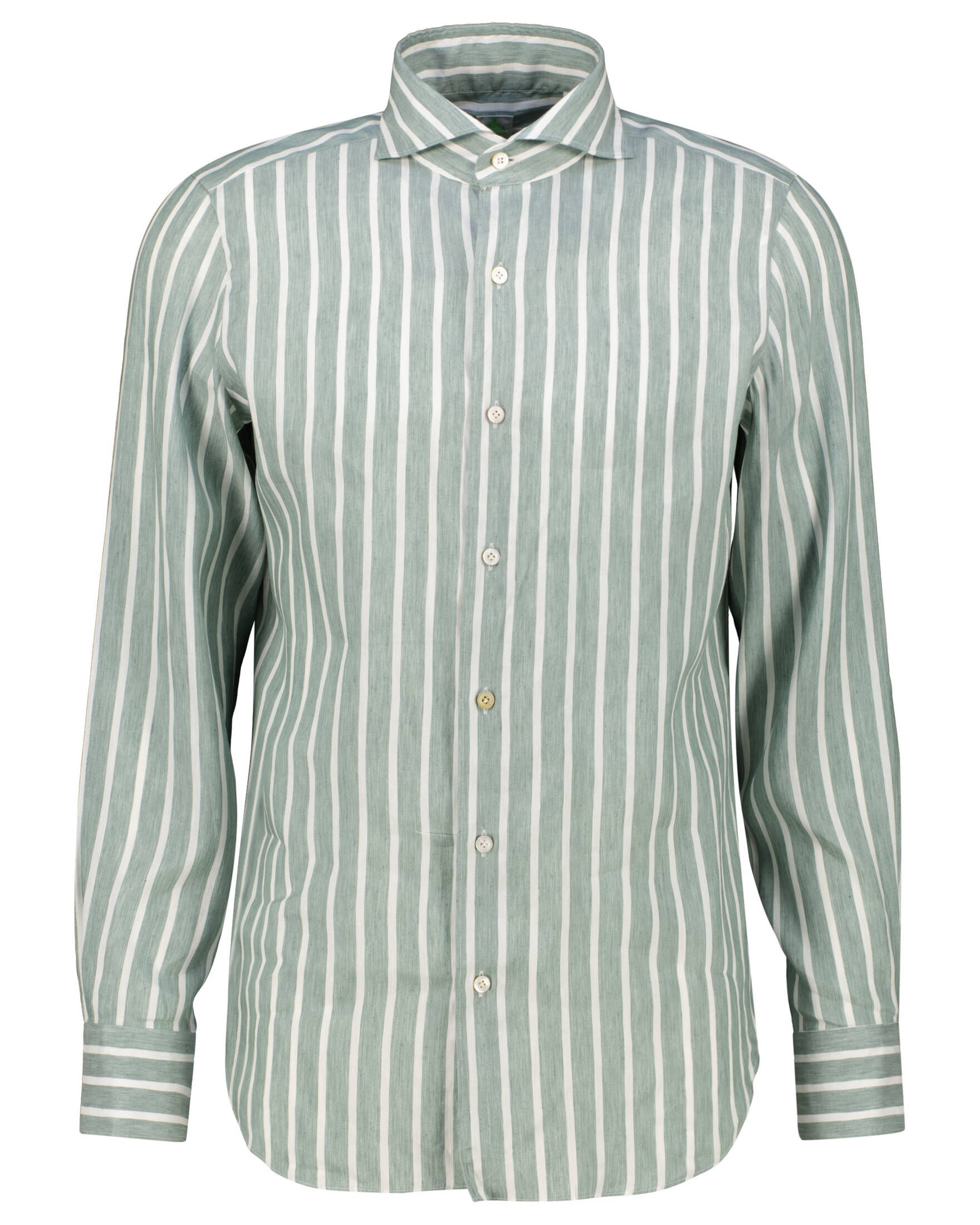 Finamore 1925| Herren Hemd  aus Leinen und Lyocell TOKYO SERGIO Slim Fit Langarm