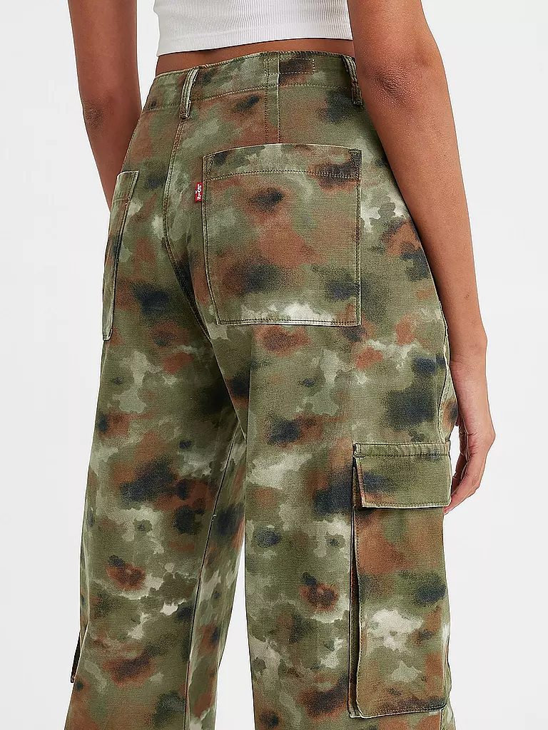 LEVI'S® Cargohose BAGGY olive