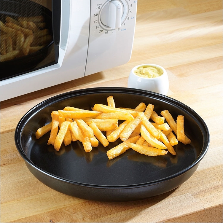Plat croustilleur pour micro-ondes