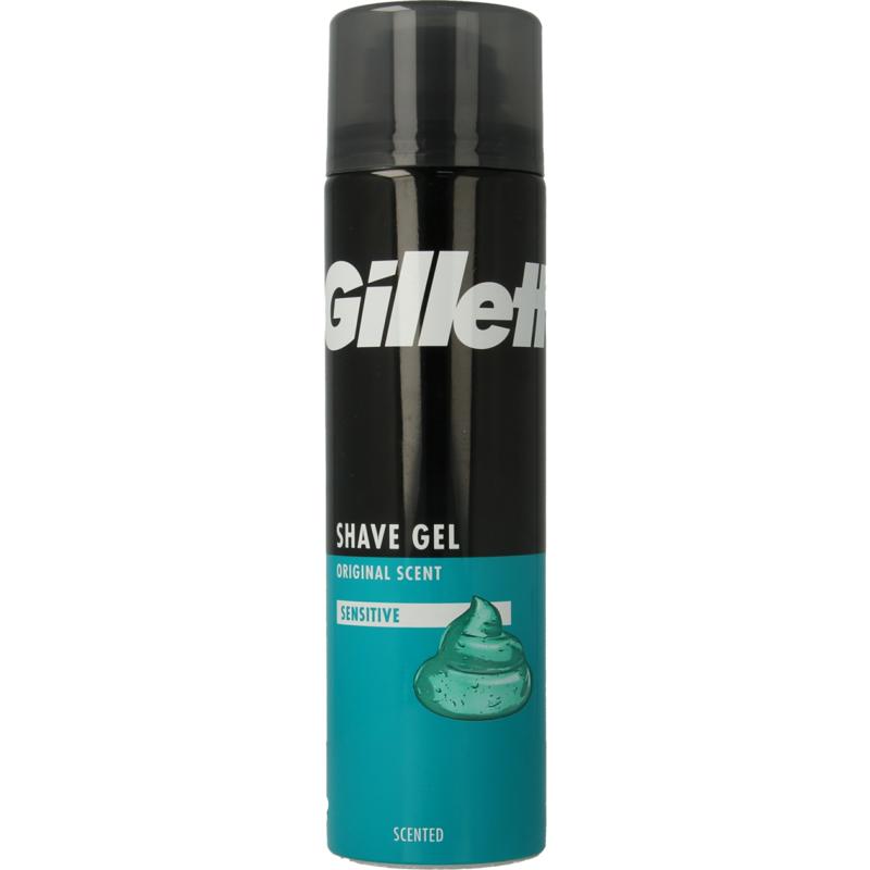 Gillette Base shaving gel sensitive (200 ml)