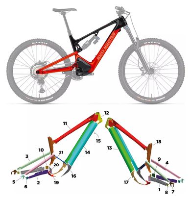 ROCKY MOUNTAIN ALTITUDE POWERPLAY C70 2022 - L - Brillant