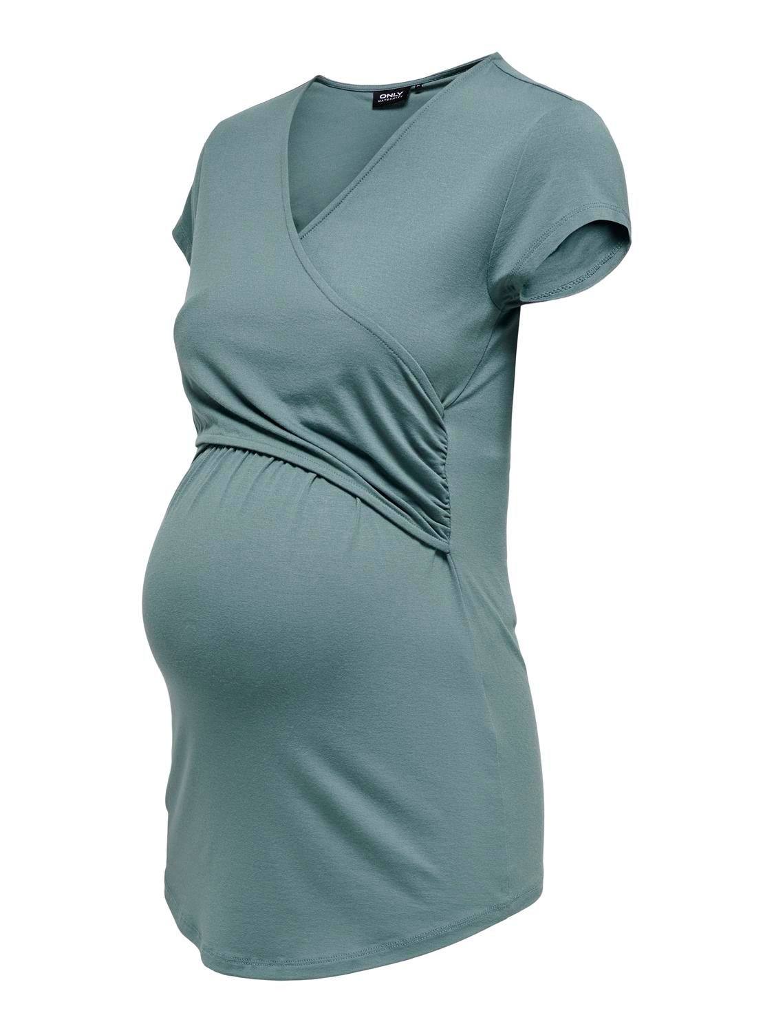 OLMLISA Top Balsam Green