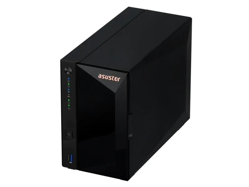 Asustor DRIVESTOR 2 Pro Gen2 AS3302T v2, NAS, Realtek, RTD1619B, 2 GB, DDR4, ADM