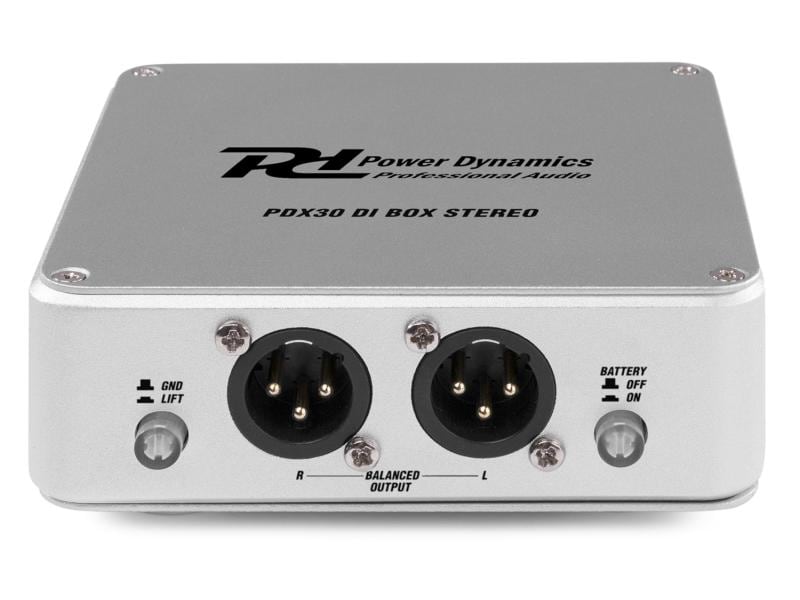 Power Dynamics DI-Box PDX30 Aktive DI-Box, Stereo