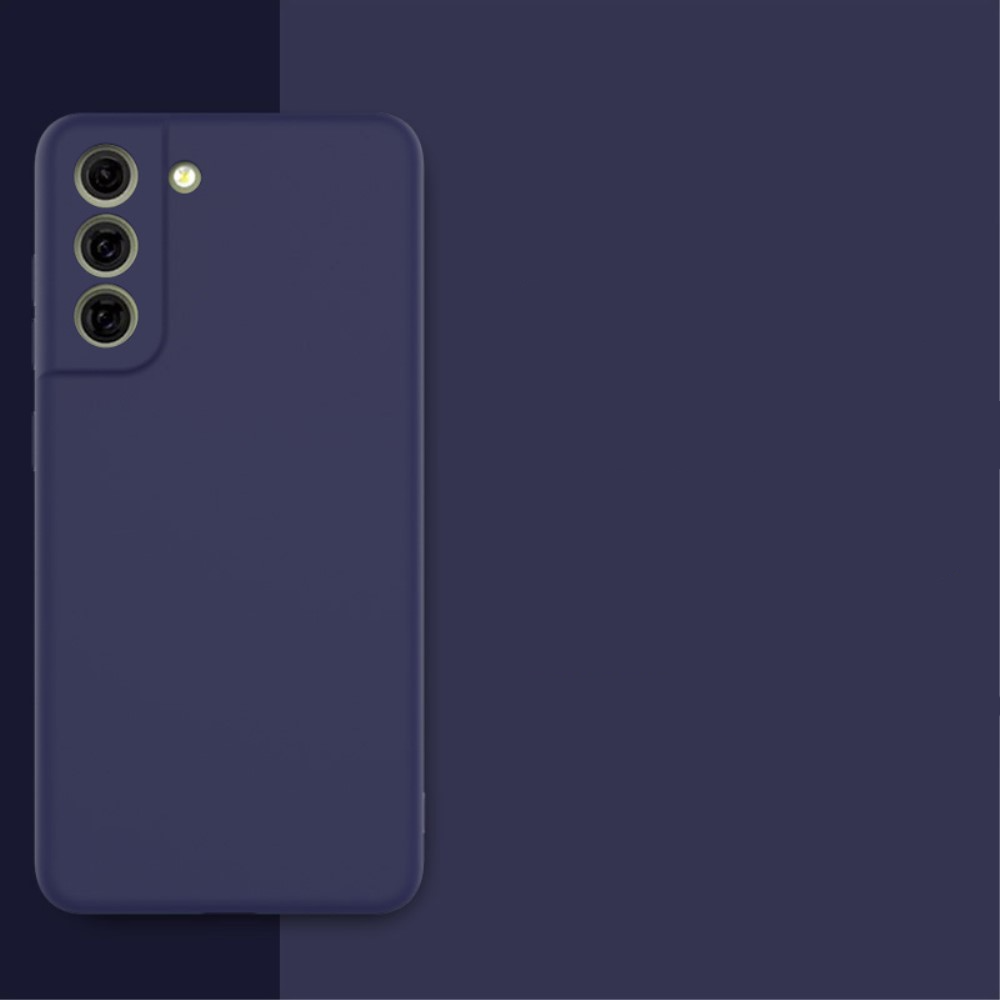 Samsung Galaxy S21 FE 5G Gummi Case Ultra Thin Hülle - Dunkelblau