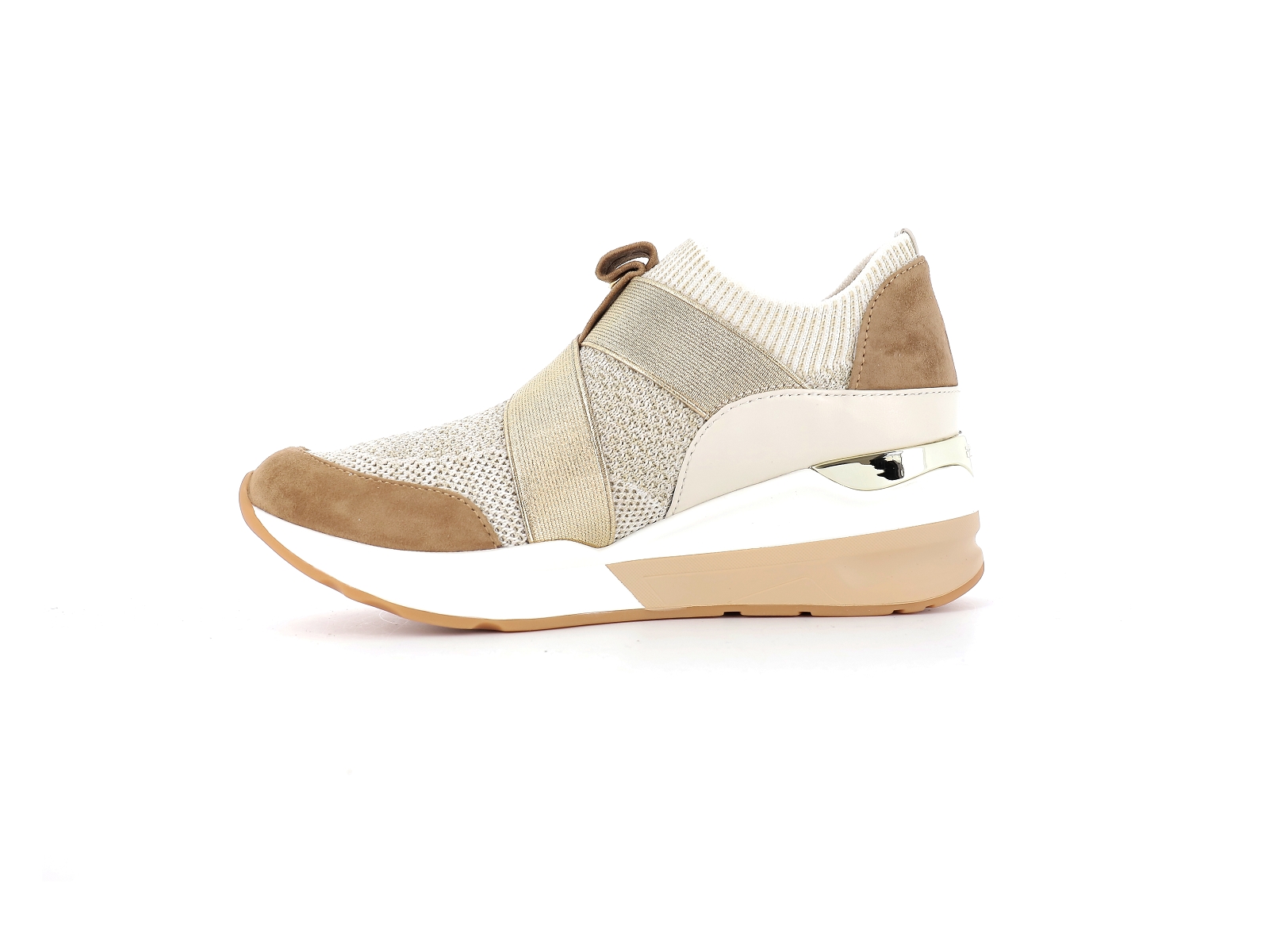 Fugitive-VICONT LPILA39 Matières combinées Beige Or