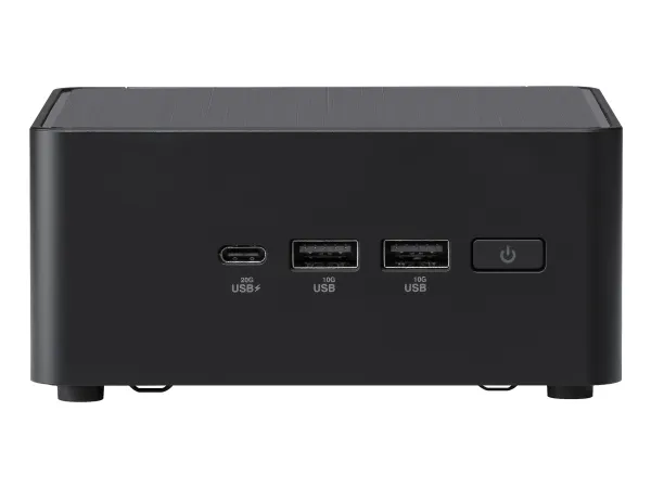 ASUS NUC 14 Pro RNUC14RVKU500000I - Barebone - mini PC 1 x Core Ultra 5 125H / op til 4.5 GHz - RAM 0 GB - Intel Arc Graphics - IEEE 802.11ax (Wi-Fi 6E), Bluetooth 5.3, Gigabit Ethernet, 2.5 Gigabit Ethernet - sort