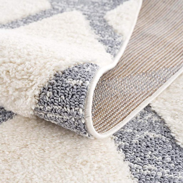 Carpet City Hochflor-Teppich »Focus 4497« rund 20 mm Höhe Boho-Teppich, Hochtief-Muster/ 3D-Effekt, für Wohnzimmer, Schlafzimmer