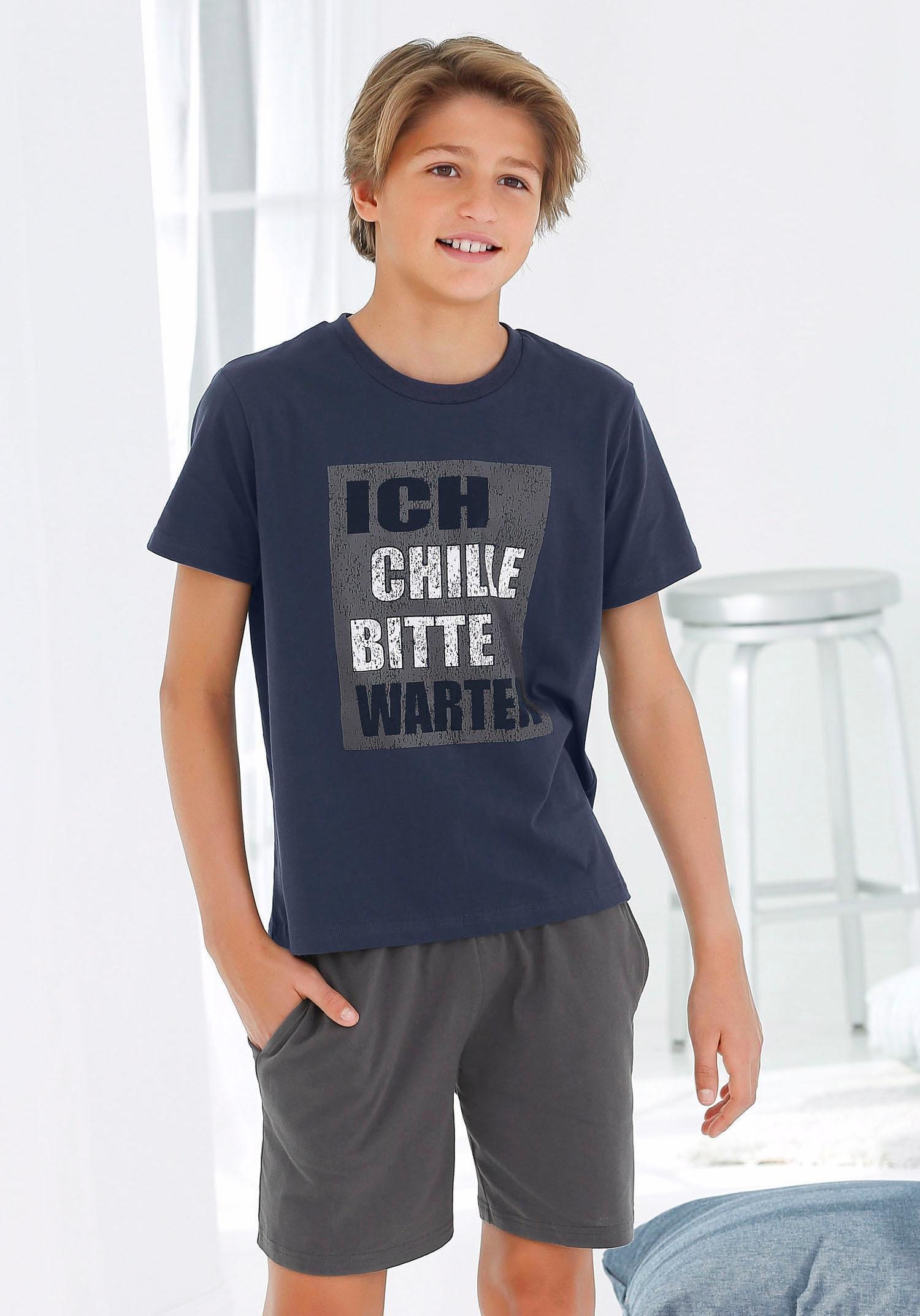 AUTHENTIC LE JOGGER Pyjama 1 Stück, 2 tlg. Schlafanzug aus Baumwolle