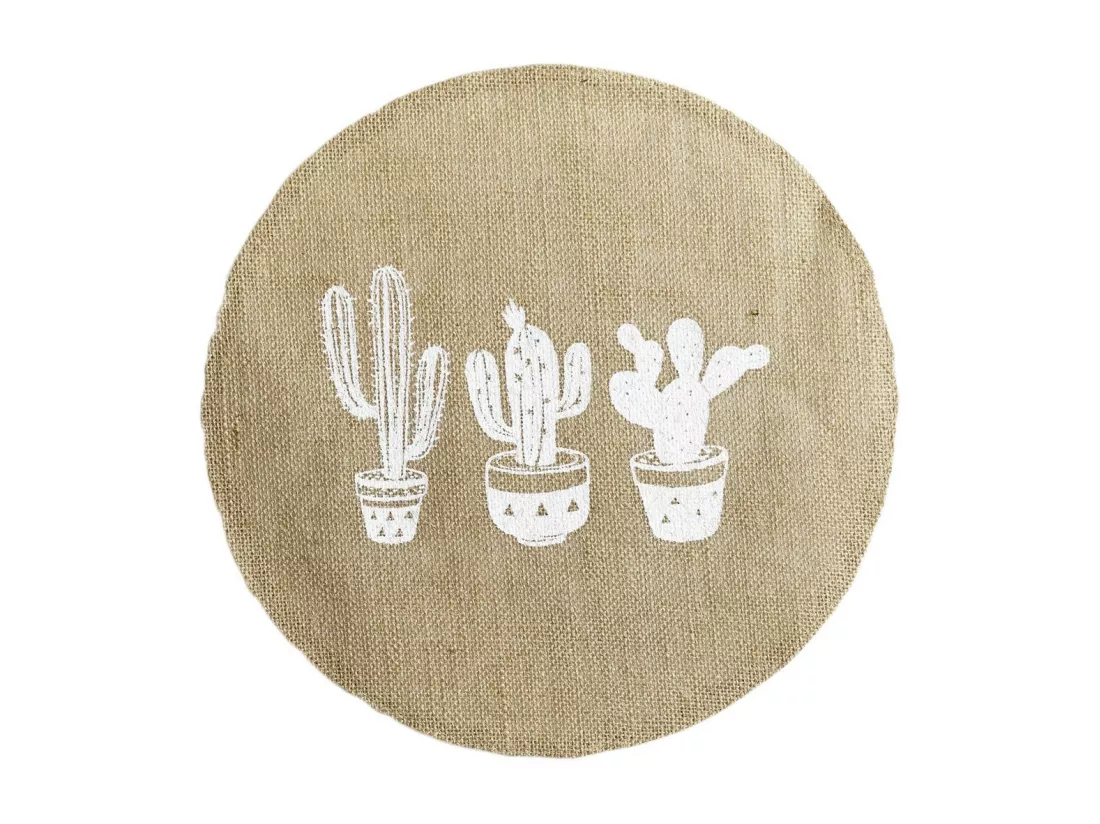 Set de Table Rond Jute 