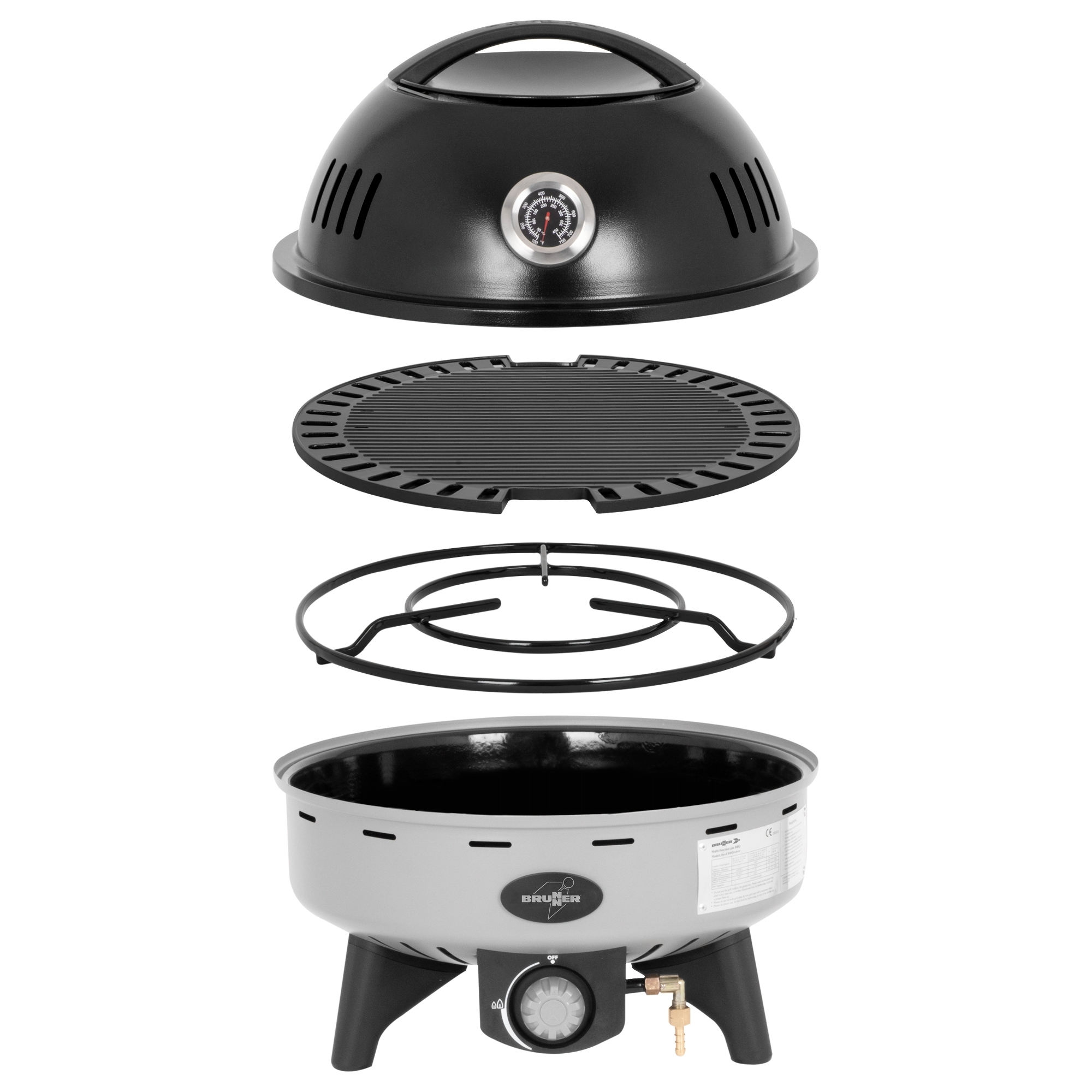 DEVIL BBQRUISER HT Stand-Gasgrill (30 mbar)