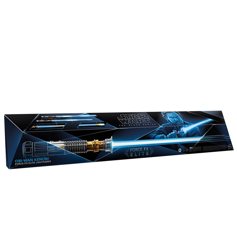 Star Wars - The Black Series - Obi-Wan Kenobi Force FX Elite Lyssværd (F3906)