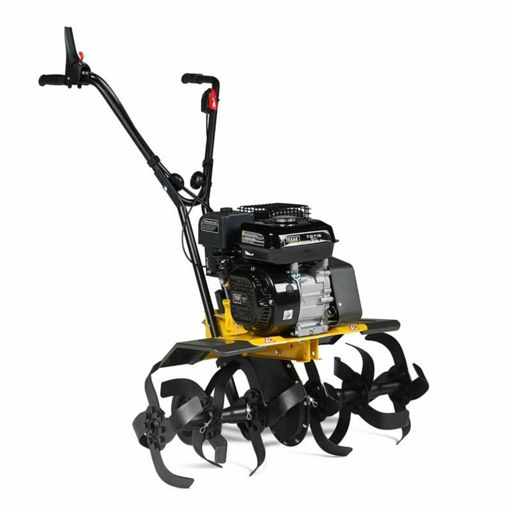 Motobineuse thermique 5,6cv 2 vitesses 3 largeurs jusqu'à 85cm texas lilli 534tg