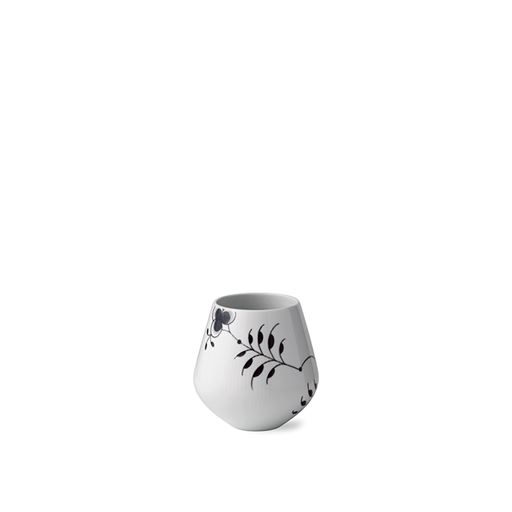 Royal Copenhagen Sort Mega Riflet Vase, 15 cm