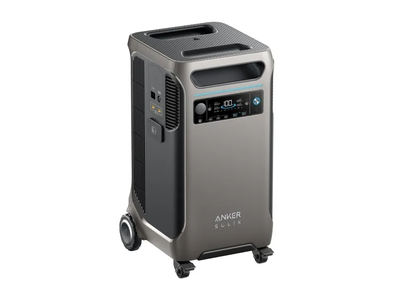 Anker SOLIX F3800 - Transportabel strømstation - AC 230 V - 6000 Watt - litiumjernfosfat - 3840 Wh - Wi-Fi, Bluetooth