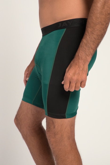 JAY-PI Fahrrad-Unterhose, Streifen, integriertes Sitzpolster