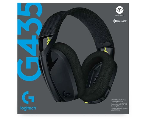 Logitech G435 Lightspeed Headset Black