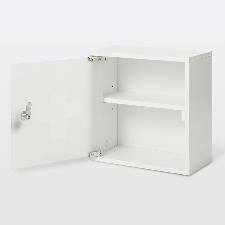 Armoire à pharmacie Kyoga L. 30 x H. 30 x P. 15 cm