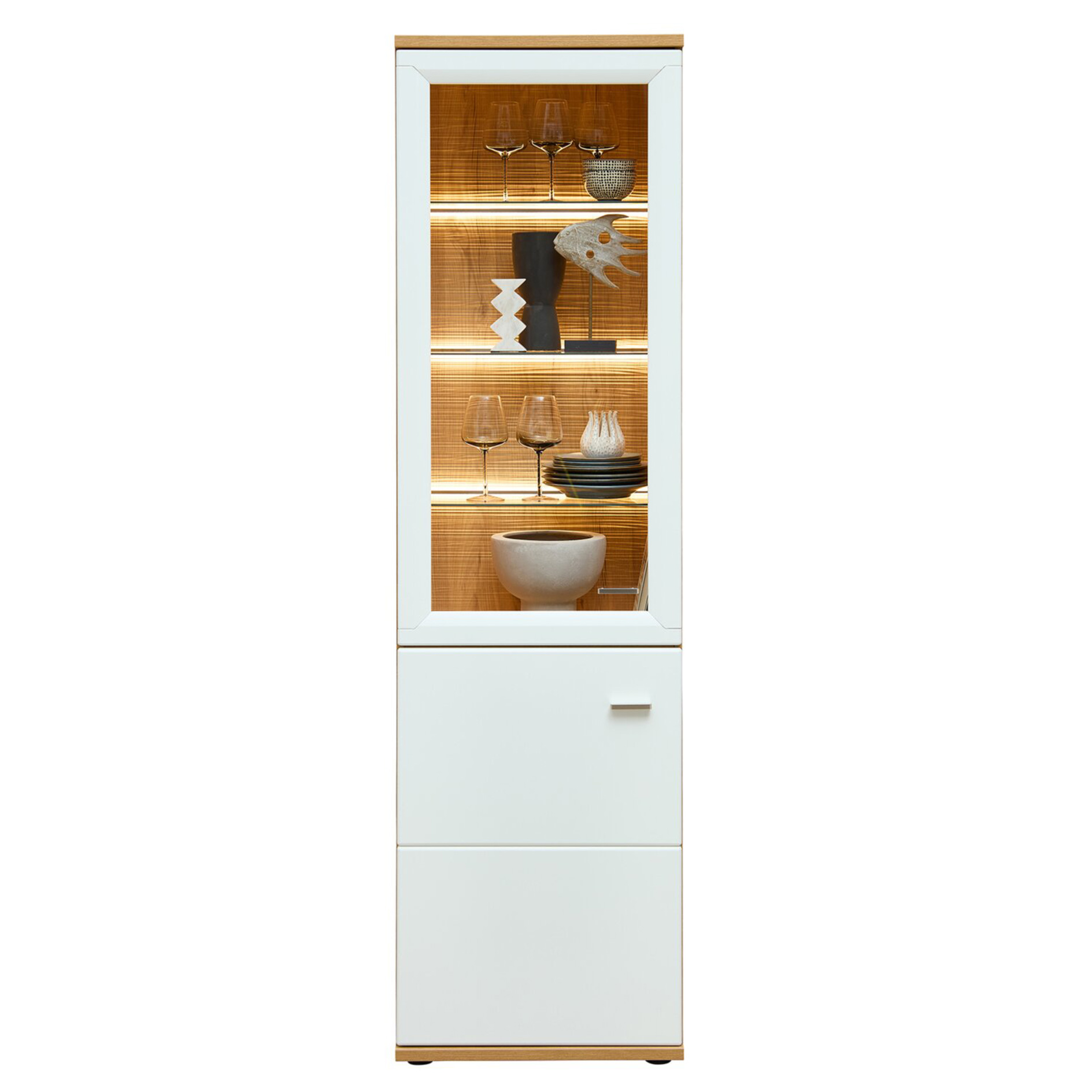 Rückwandschroppung - Risseiche - 60 cm