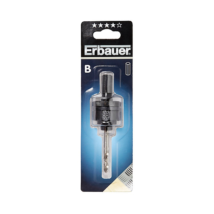 Trépan pilote hexagonal Erbauer Ø11 mm avec tige 32-152 mm