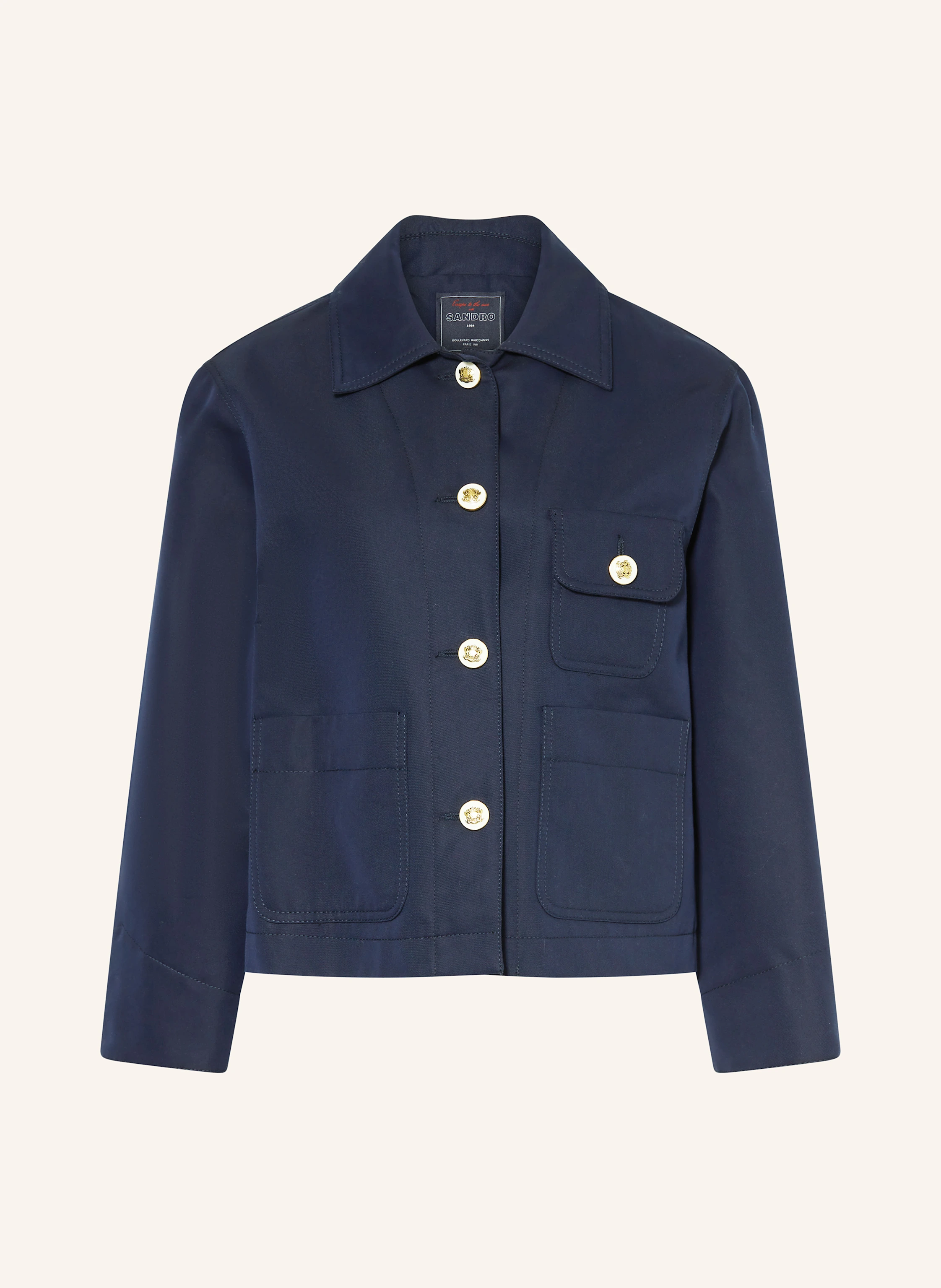 SANDRO Cropped-Jacke