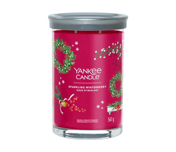 YANKEE CANDLE Sparkling Winterberry Duftkerze