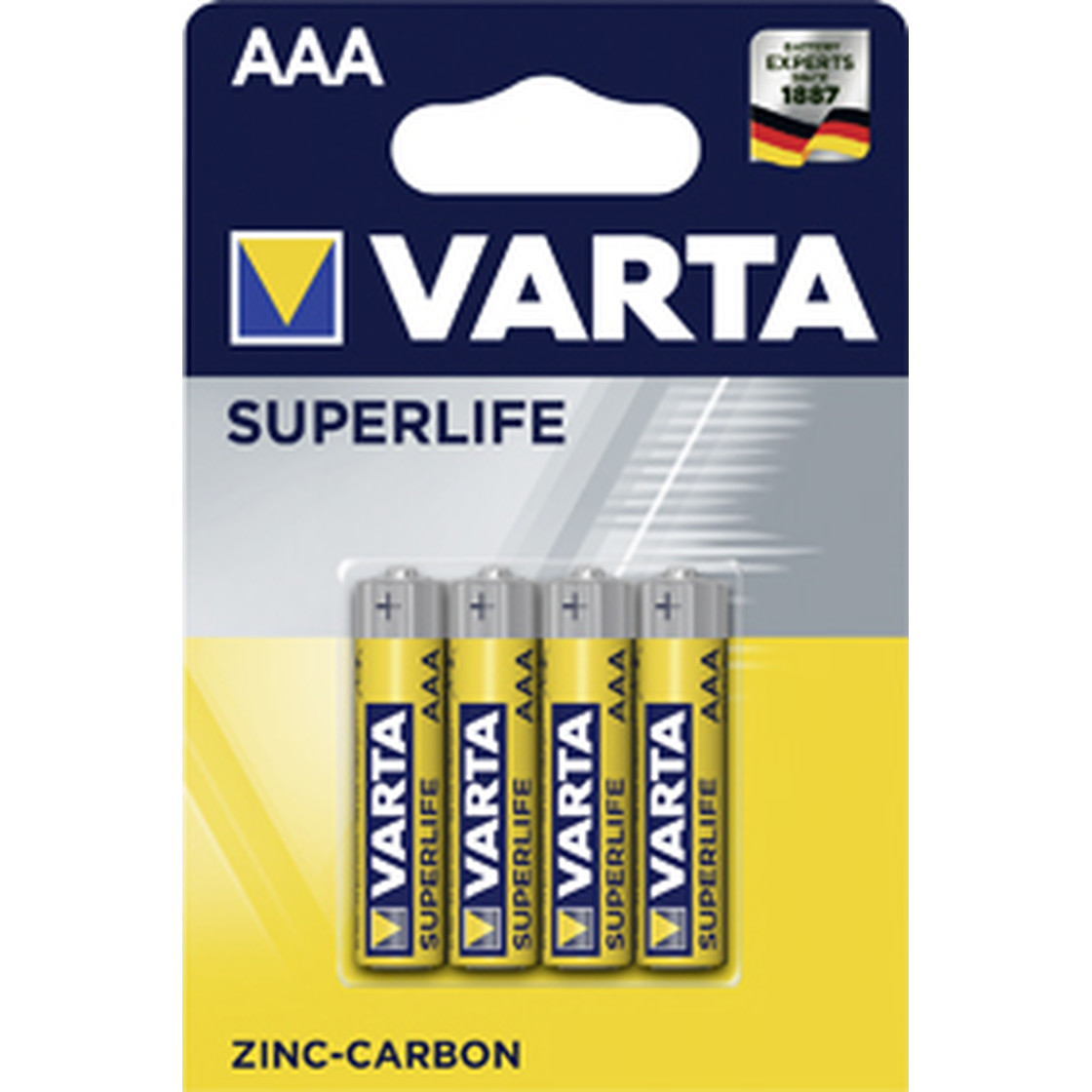 VARTA R03\/AAA Superlife (2003) 4 Batterien
