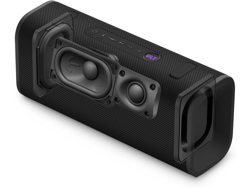Sony Bluetooth Speaker Ult Field 3 Grau Kabelloser Lautsprecher mit Bass Boost und IP67 Schutzklasse