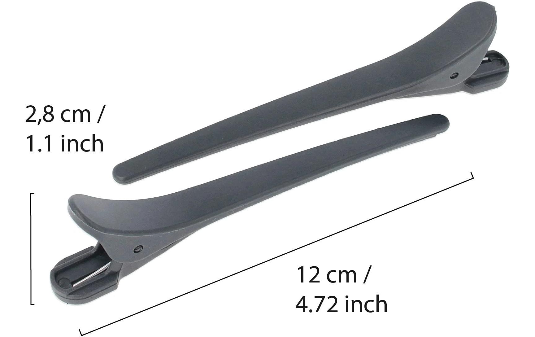 Frisier-Haarclips Grau 3 StückPraktisch und stylisch im Alltag