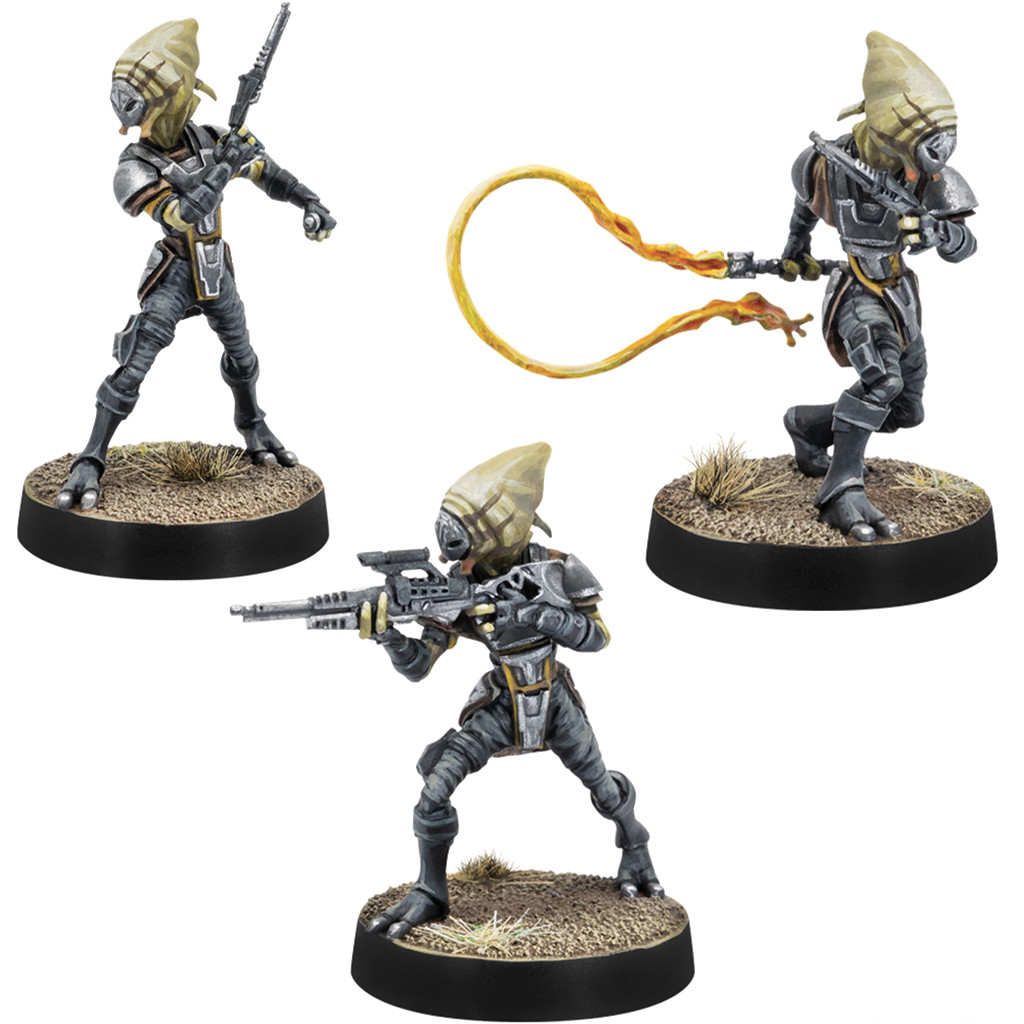 Star Wars : Légion - Le Collectif de l'Ombre - Fantassins du Syndicat Pyke