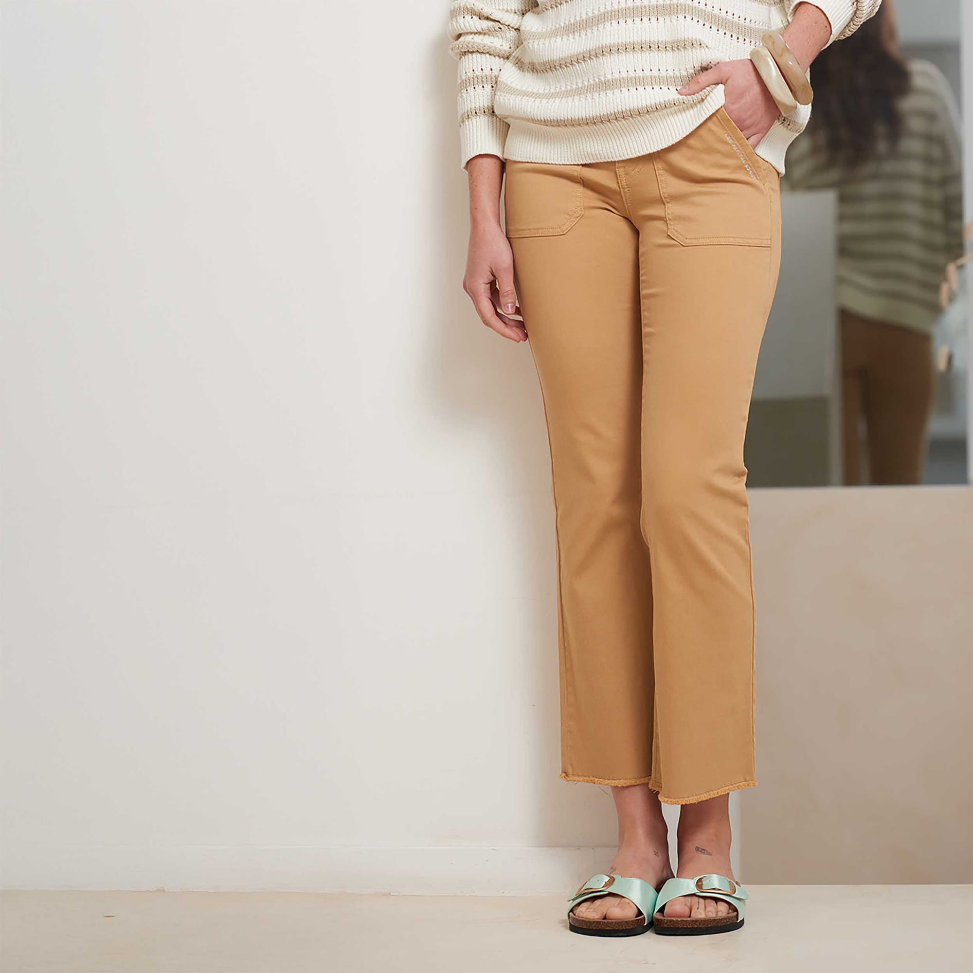 Jean Femme marron